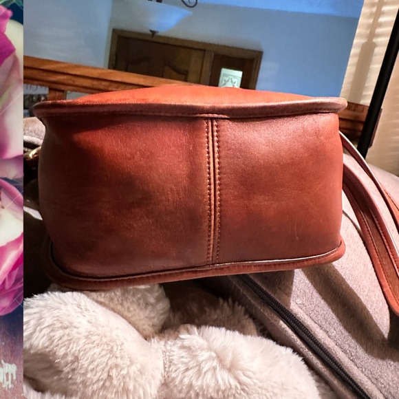 VINTAGE COACH JANICE’S LEGACY BURNISHED CROSSBODY BAG 9950 - Picture 16 of 17